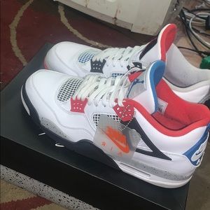 “What The” AIR Jordan 4s